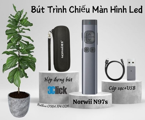 Bút trình chiếu màn hình Led Norwii N97s