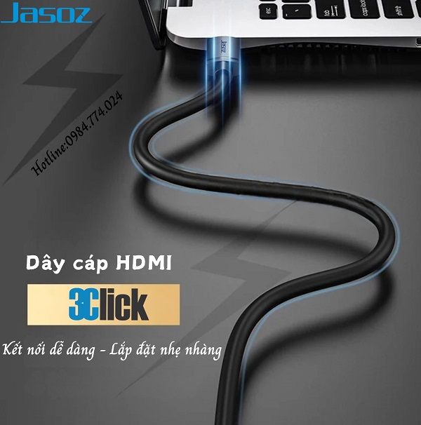 Cáp HDMI 2.0 Jasoz T-A287
