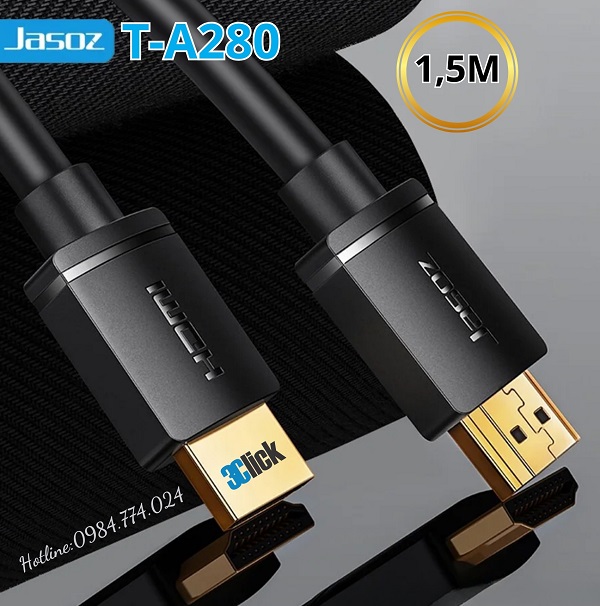 Cáp HDMI 2.0 Jasoz T-A280