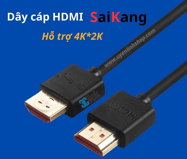 Dây cáp HDMI 2.0 Saikang 30m