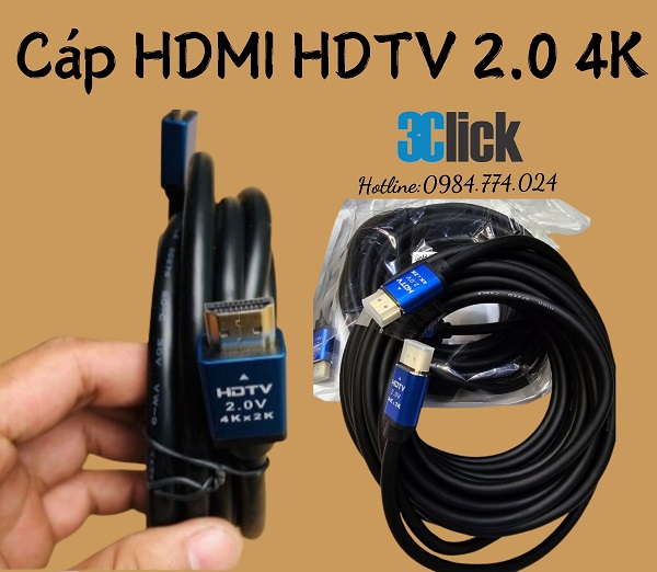 Dây cáp HDMI 2.0 dài 15m