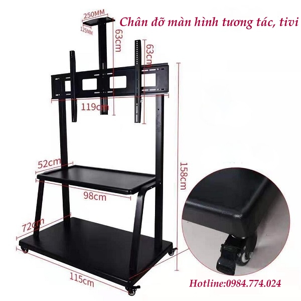 Giá đỡ màn hình tương tác TK100