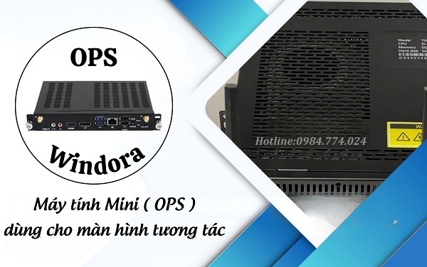 OPS dùng cho màn hình tương tác Windora