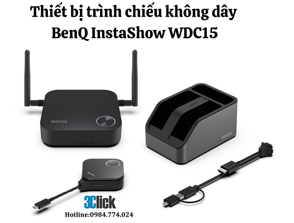 Thiết bị trình chiếu không dây BenQ InstaShow WDC15