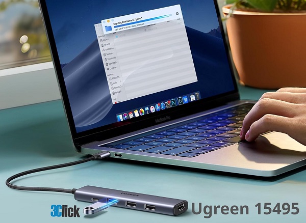 Hub chuyển đổi Type-C Ugreen 15495