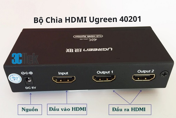 Bộ Chia HDMI 1 Ra 2 Ugreen 40201