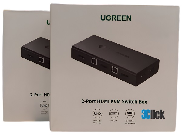 Bộ chuyển đổi 2 máy tính dùng 1 màn hình HDMI