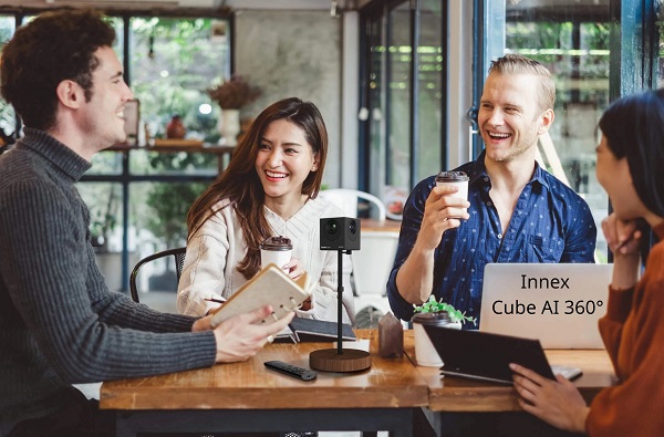 Camera Hội Nghị Innex Cube AI 360°