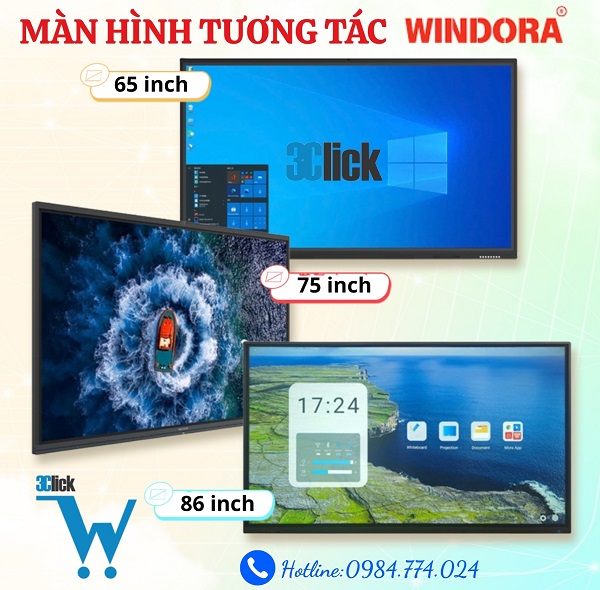 Màn hình tương tác Windora 75 inch