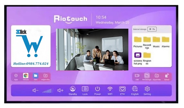 Màn hình tương tác RioTouch 86 inch