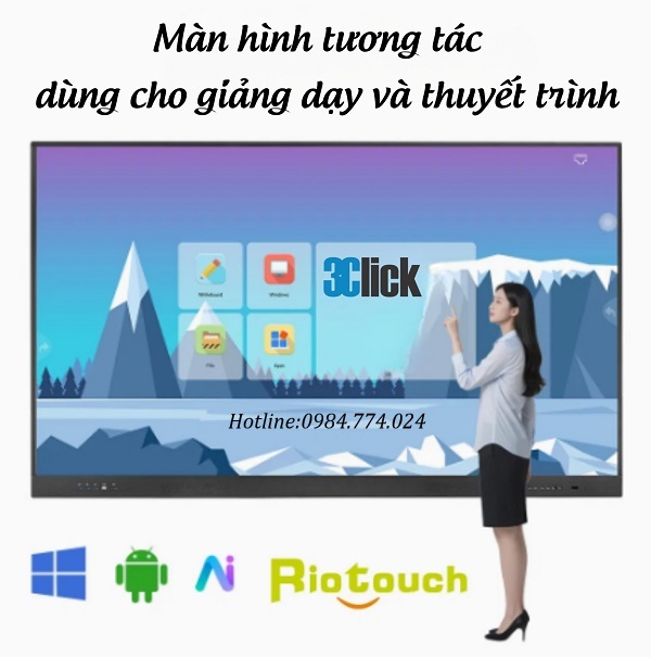 Màn hình tương tác RioTouch 86 inch