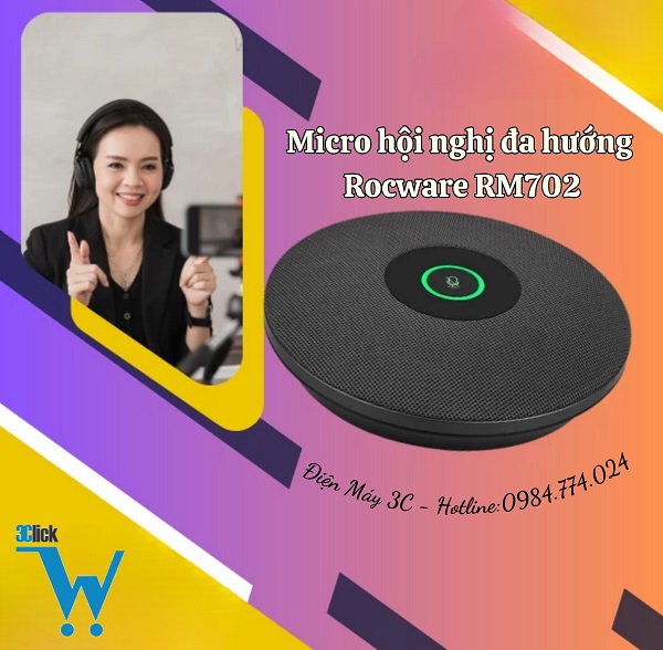 Mic đa hướng Rocware RM702