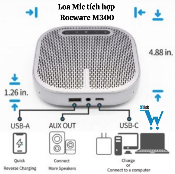 Loa hội nghị Rocware M300