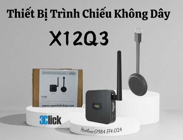 Thiết bị trình chiếu không dây X12Q3