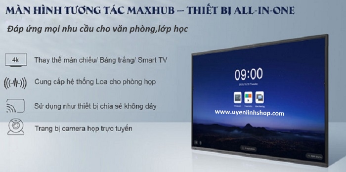 Màn hình tương tác 55 inch Maxhub C5530 V6 Classic