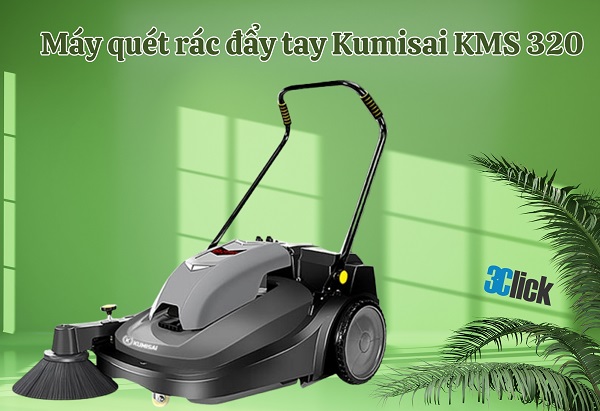Máy quét rác đẩy tay Kumisai KMS 320