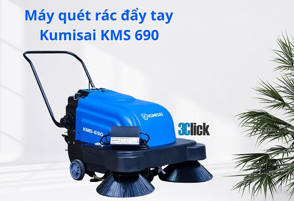 Máy quét rác đẩy tay Kumisai KMS 690