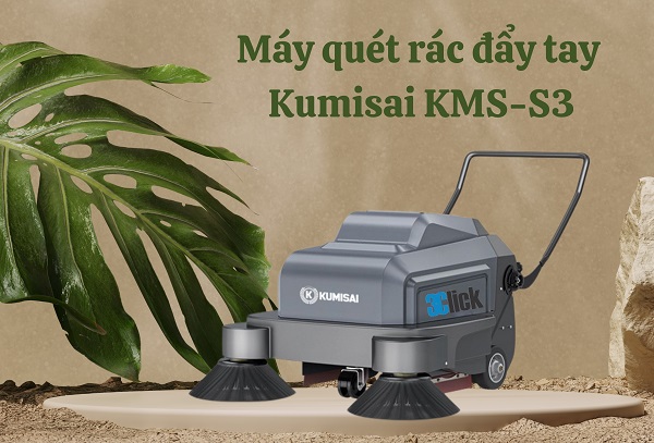 Máy quét rác đẩy ray Kumisai KMS-S3
