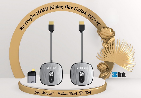 Bộ Truyền HDMI Không Dây Unitek V1717C
