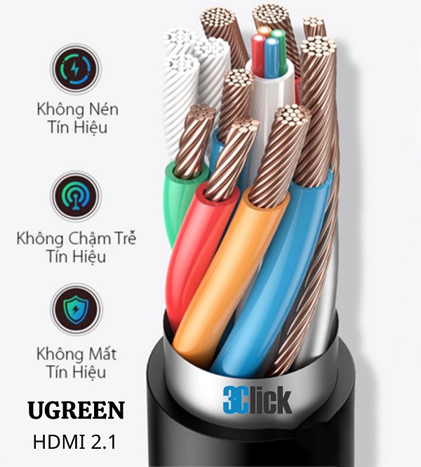Cáp HDMI 2.1 dài 20m Ugreen 55506