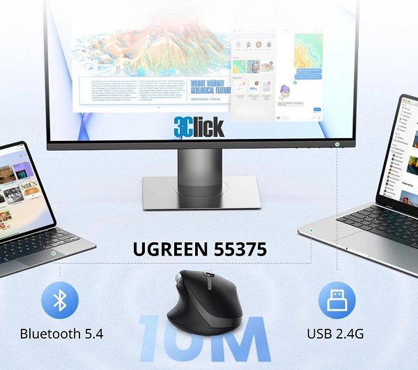Chuột không dây Bluetooth Ugreen 55375
