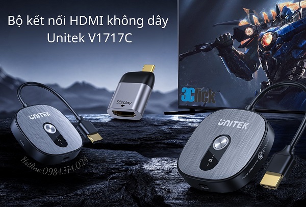 Bộ Truyền HDMI Không Dây Unitek V1717C