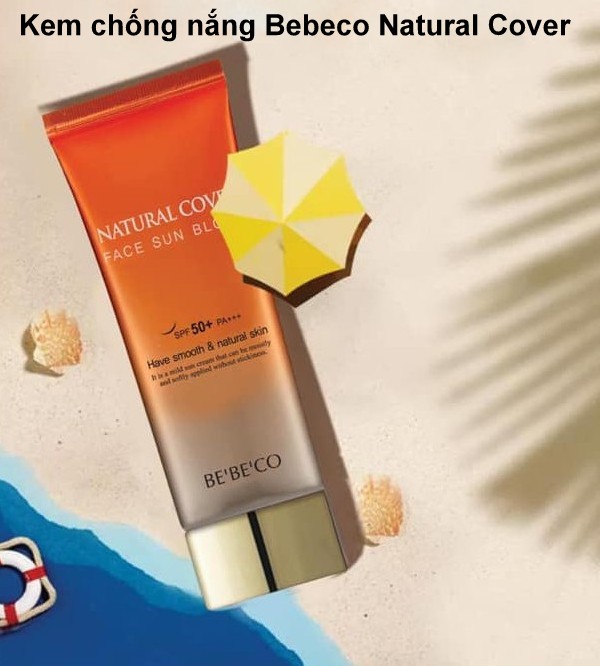 Kem chống nắng Bebeco Natural Cover Face Sun Block
